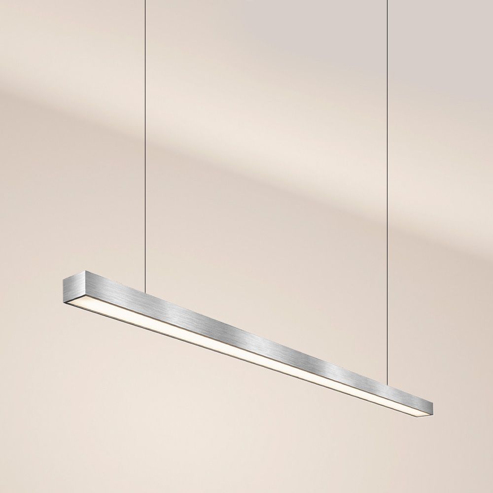 s.luce Oris LED - Linienleuchte Büro - Pendellampe XL nach Maß 4000K - 197801 - s.luce® - homecoming lights.