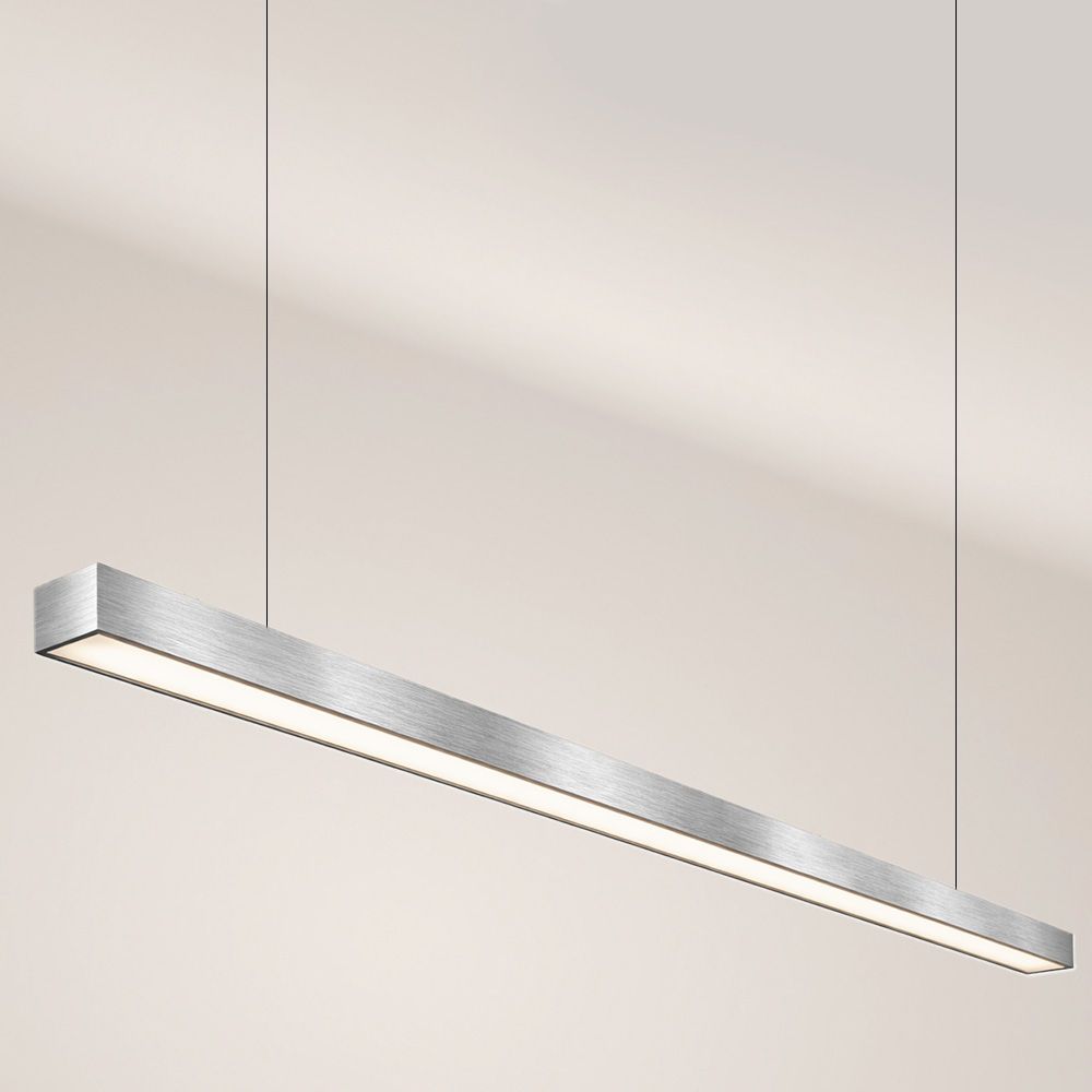 s.luce Oris LED - Linienleuchte Büro - Pendellampe XL nach Maß 4000K - 197804 - s.luce® - homecoming lights.