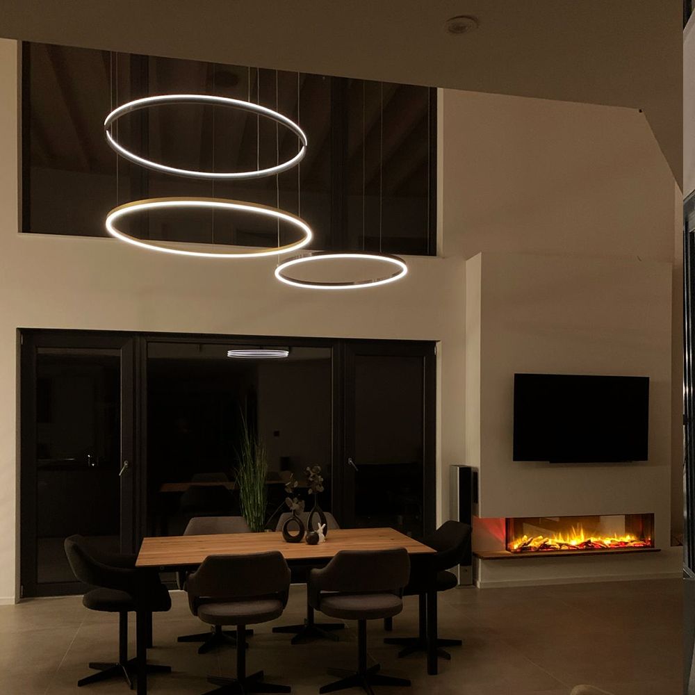 s.luce LED Ring Pendellampe Ø 100cm