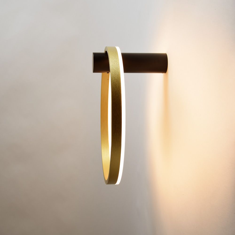 s.luce Ring Air LED Wand- & Deckenleuchte Ø 40cm rund indirekt