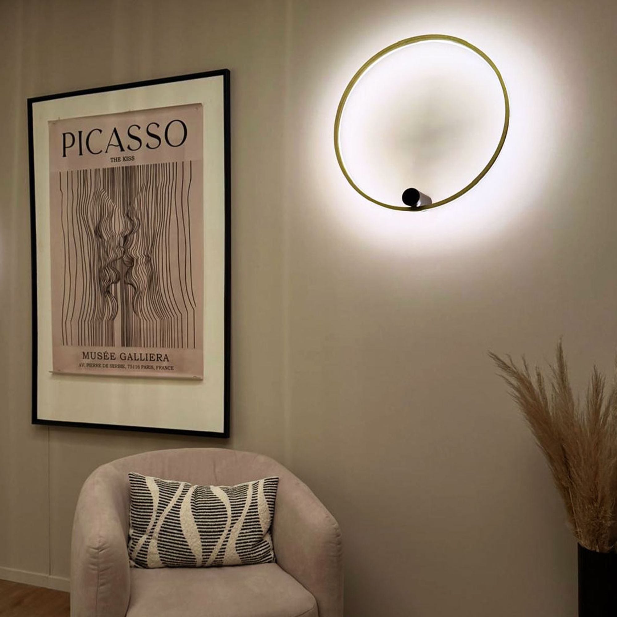 s.luce Ring Air LED Wandleuchte & Deckenlampe Ø 60cm - 188897 - s.luce® - homecoming lights.