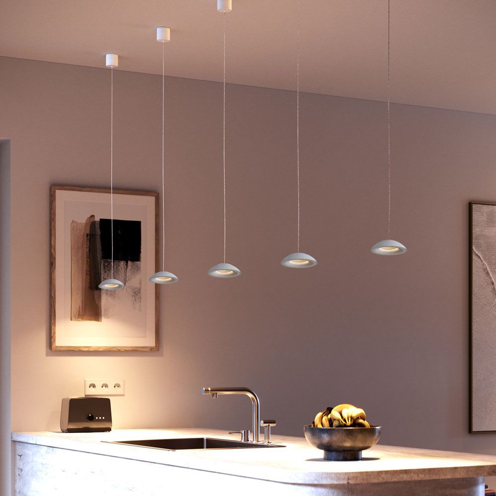 s.luce Santa Air LED dining room pendant light 3-light 120cm