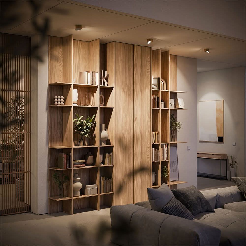 s.luce Santa Fresh exclusiv LED-Deckenstrahler schwenkbar & dimmbar