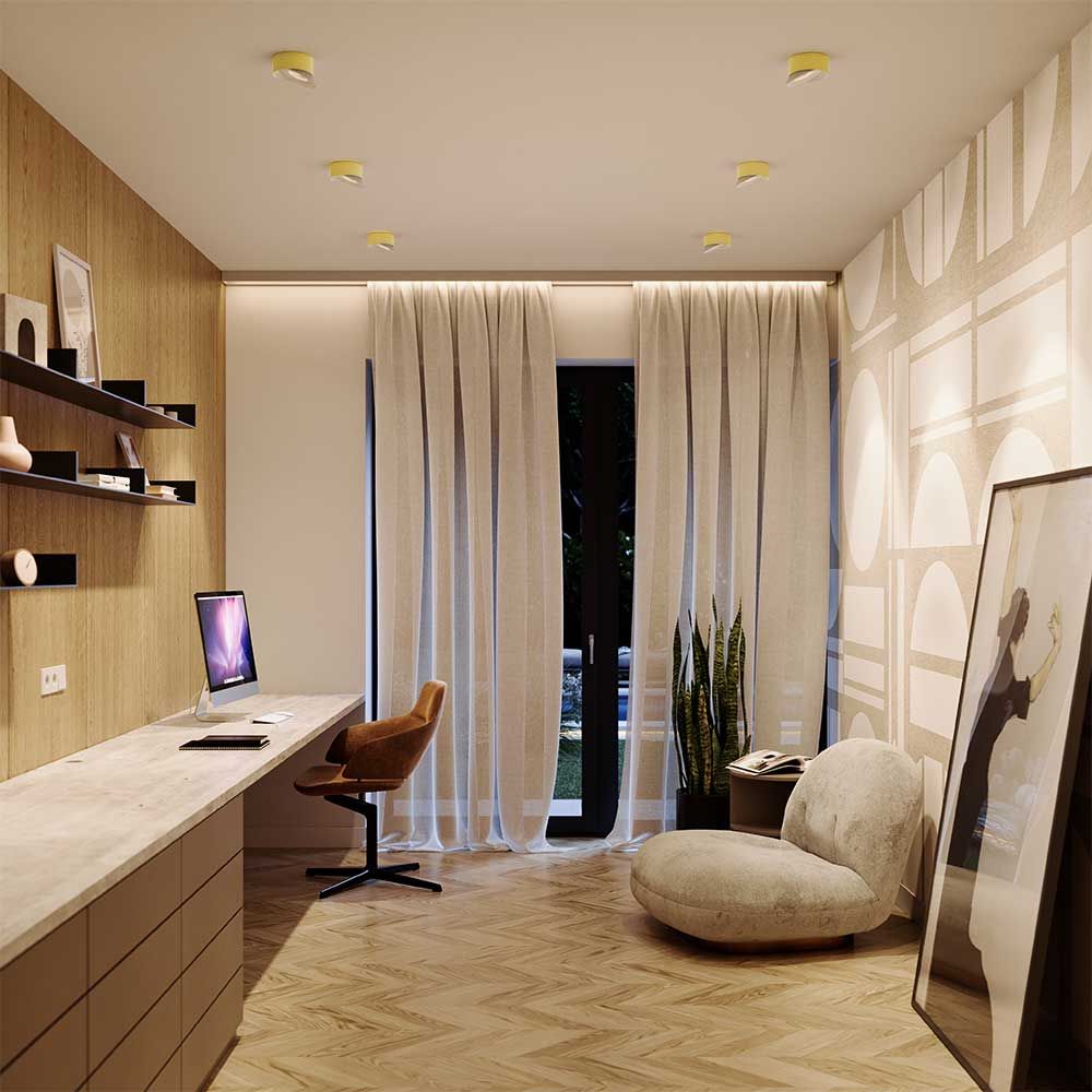 s.luce Santa Fresh exclusiv LED ceiling spotlight swivel & dimmable