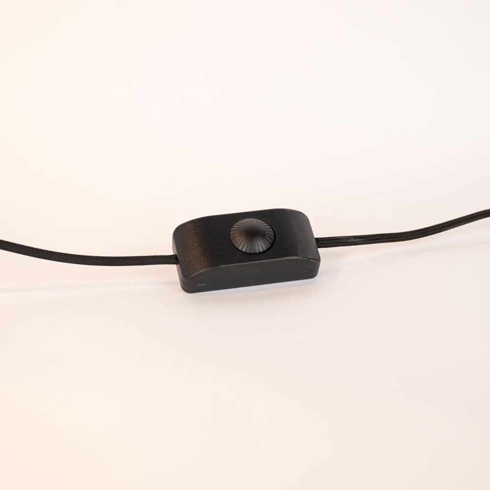 s.luce Orb Axis Glas-Tischlampe Dreibein 20cm