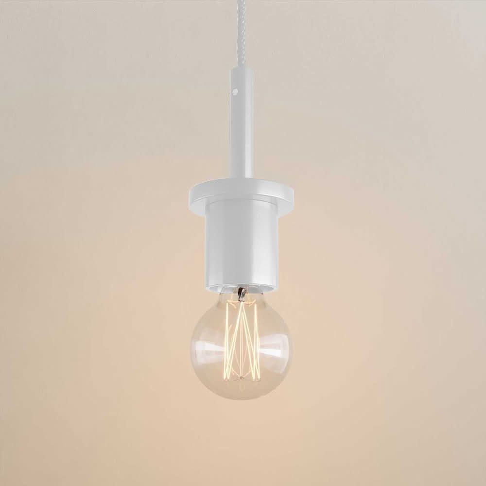 s.luce Velo Galerie Lampe suspendue en verre 500cm blanc