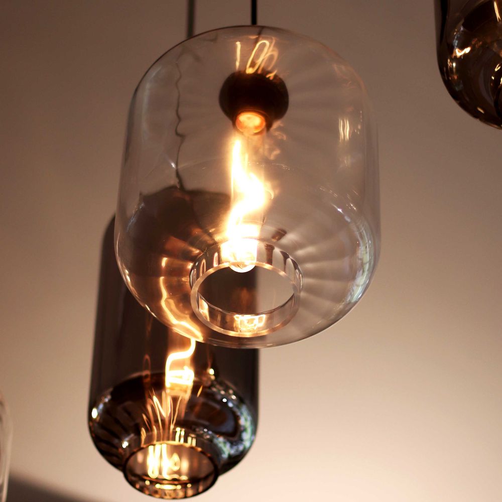 s.luce Velo gallery light 3-light Ø 40cm canopy Ø 18/20/25cm