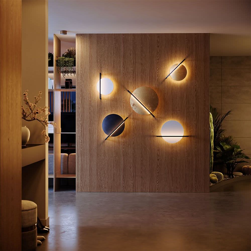 s.luce Artus LED wall light & ceiling lamp