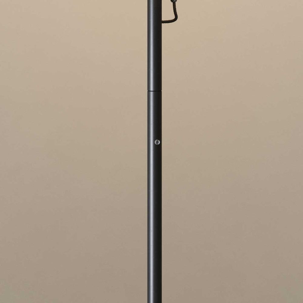 s.luce Atom LED floor lamp made of metal with touch dimmer