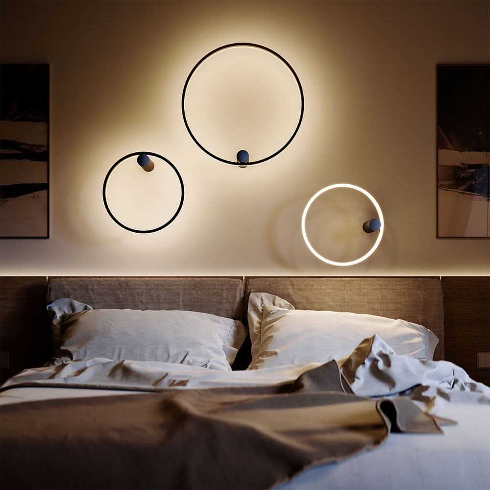s.luce Ring Air LED wall light & ceiling lamp Ø 60cm