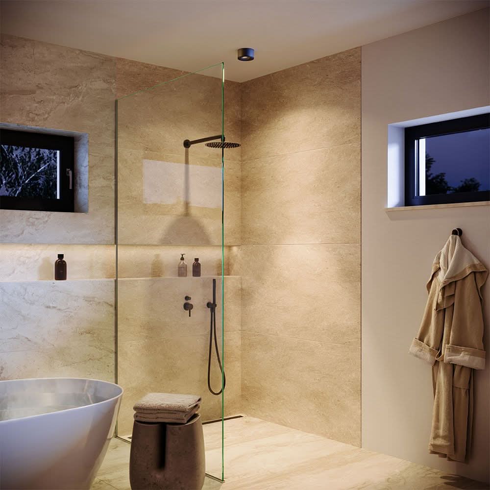 s.luce Santa Neo LED ceiling spotlight swivel & dimmable