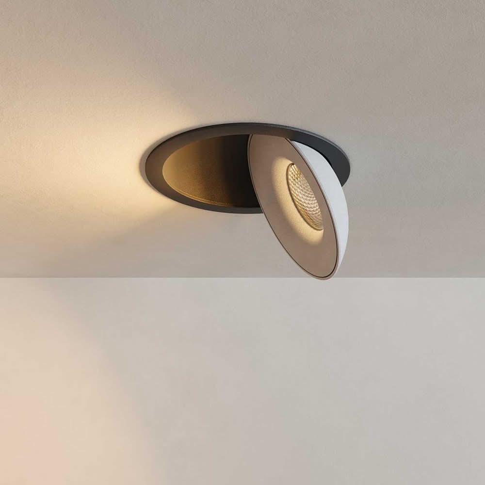 s.luce Santa Deep LED recessed spotlight swivel & dimmable