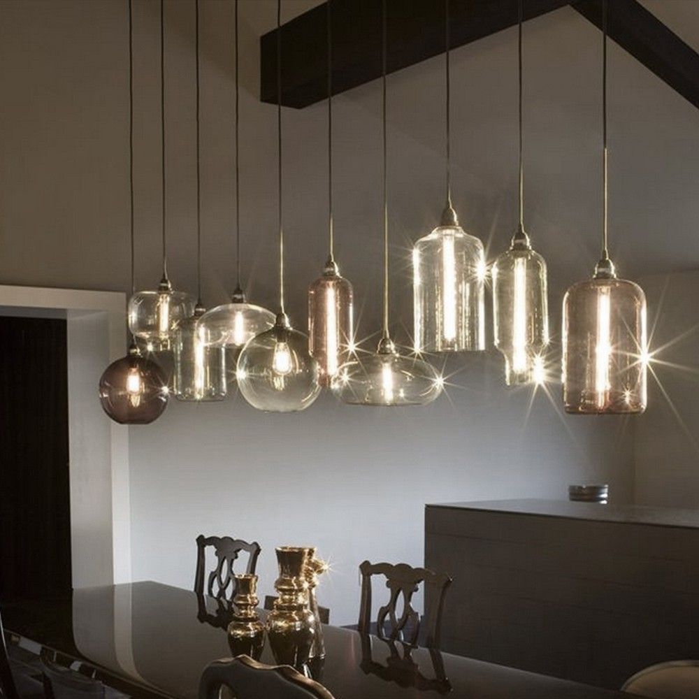 s.luce Cruet gallery pendant light glass extra long 5m