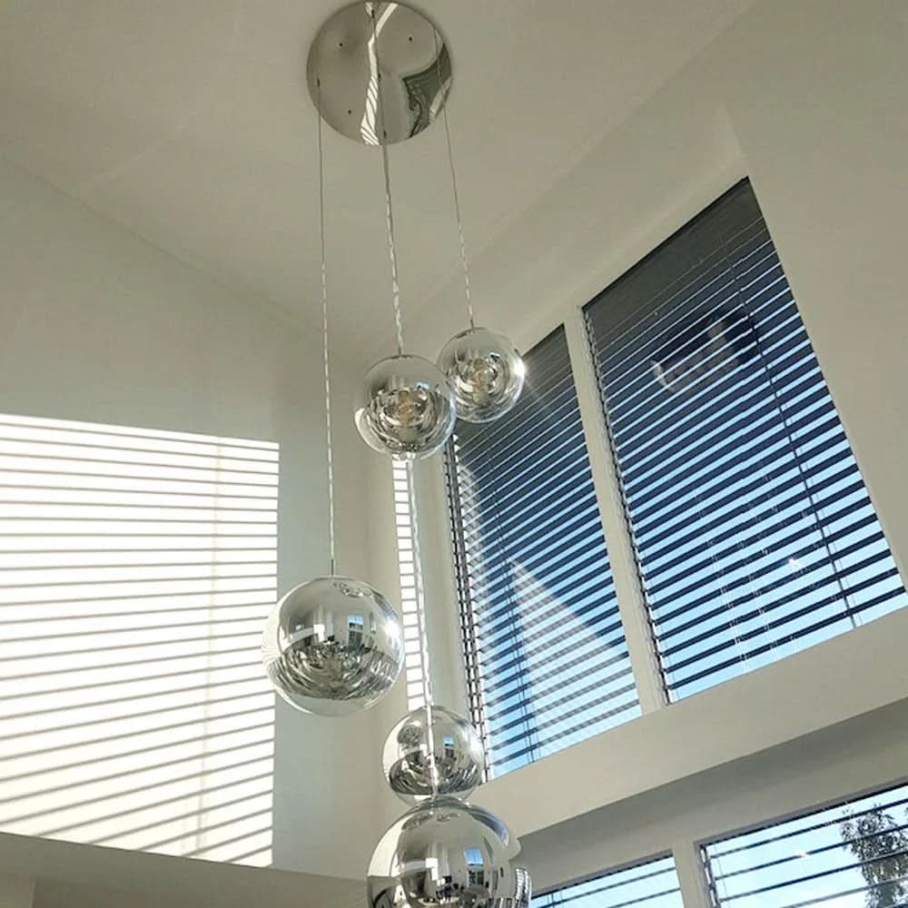 s.luce Modular pendant lamp canopy 3-light or 5-light