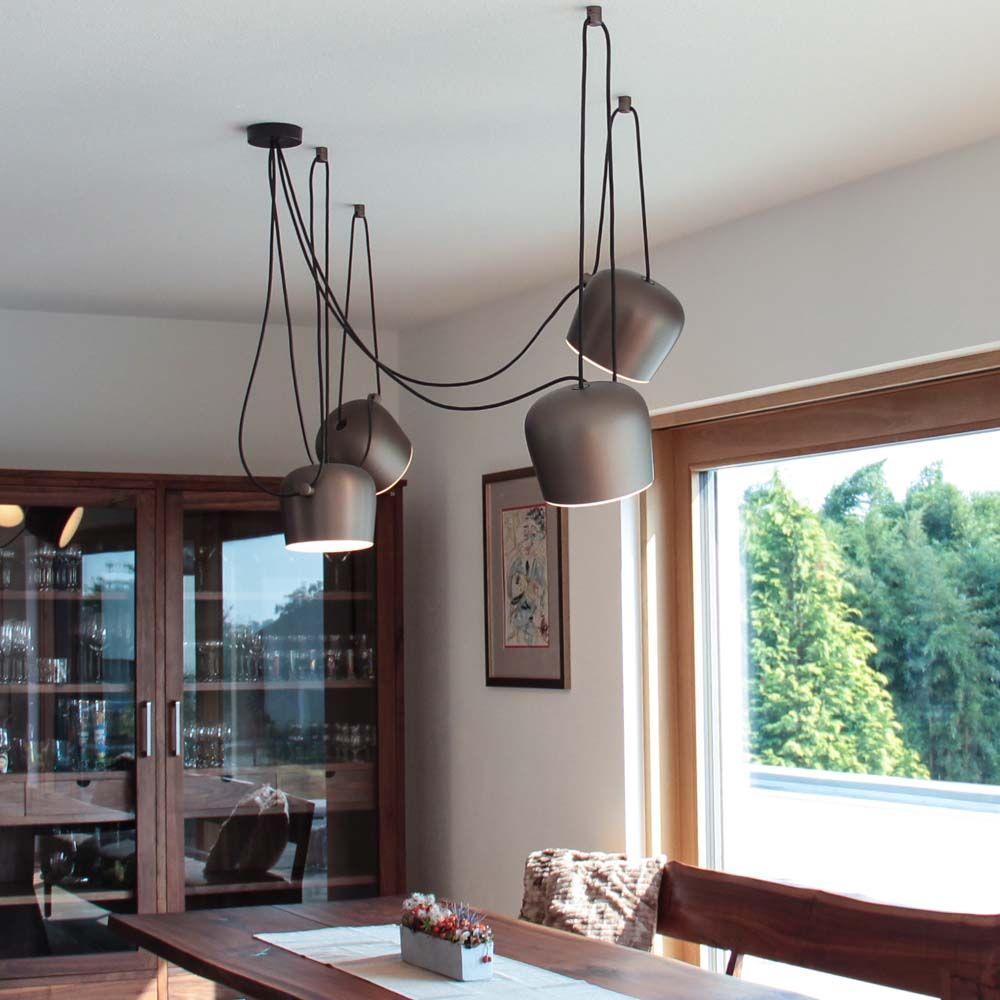 s.luce Modular multiple canopy 1-6 outlets Ø 15cm