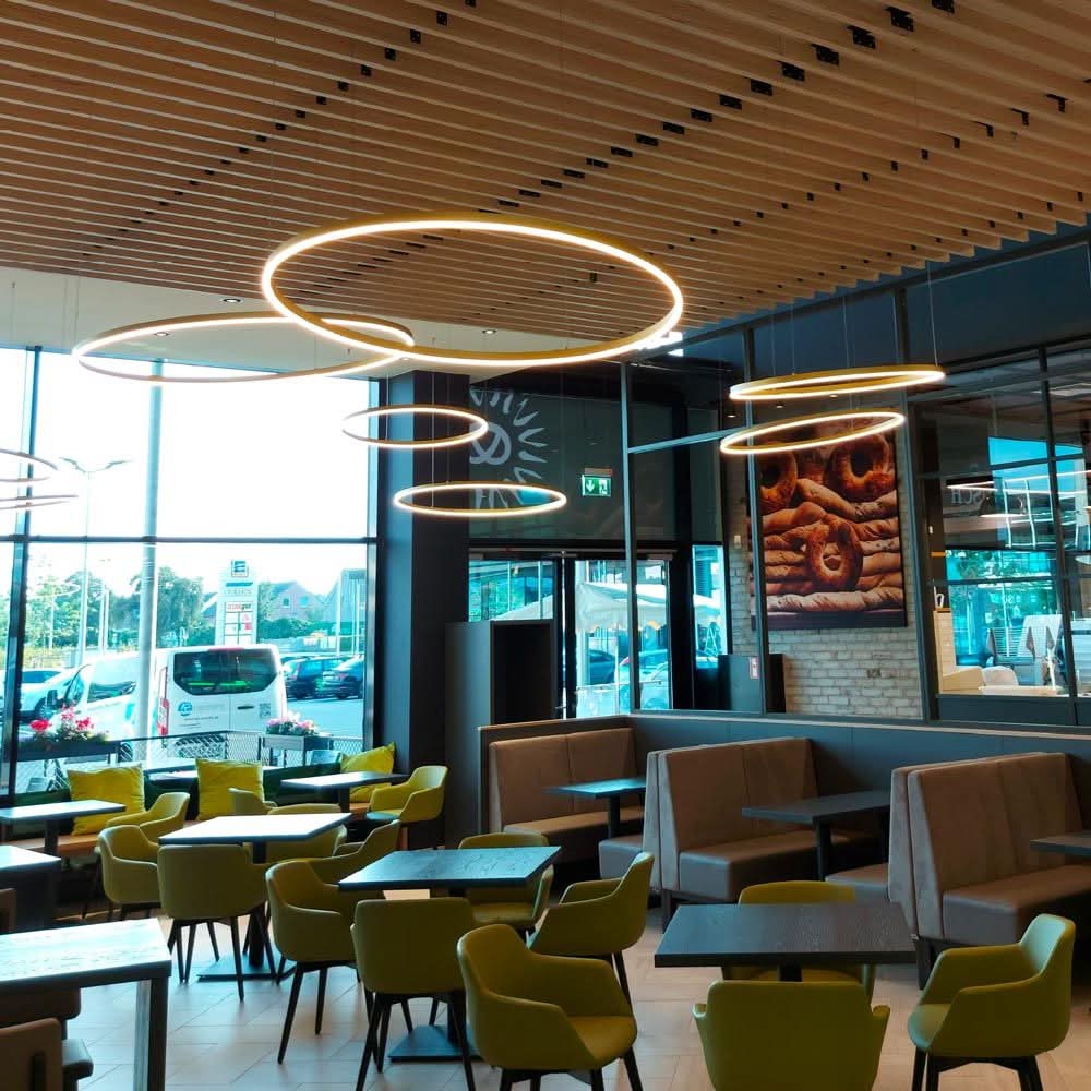 s.luce LED ring pendant light Ø 120cm