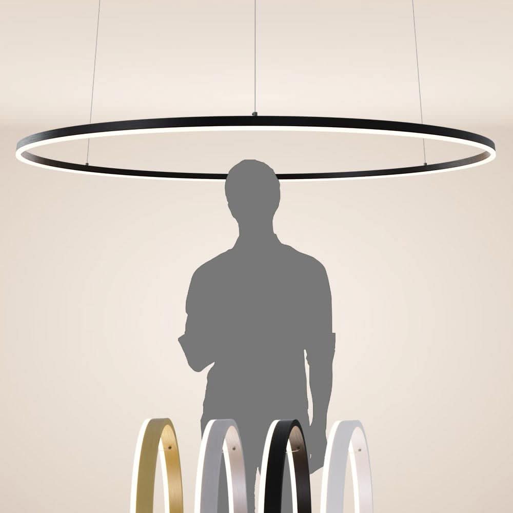 s.luce LED ring pendant light Ø 150cm