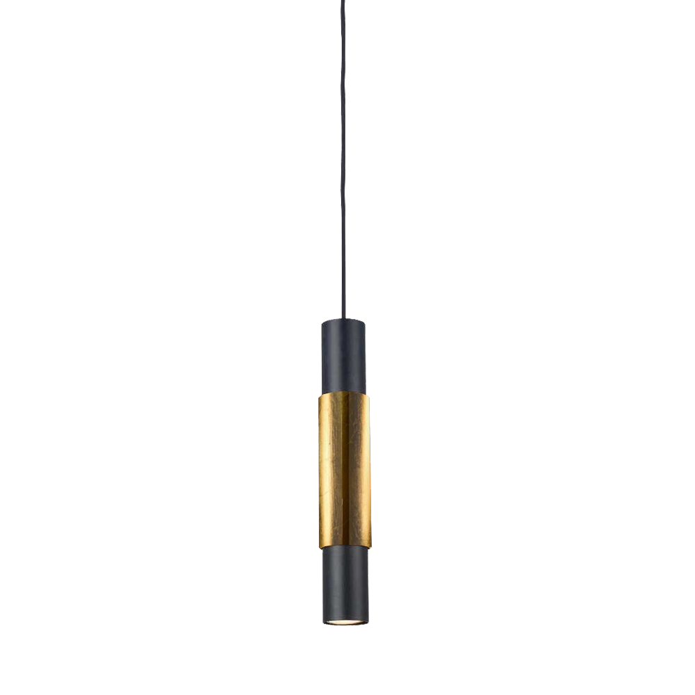 s.luce hanging lamp Crutch with decorative cylinder