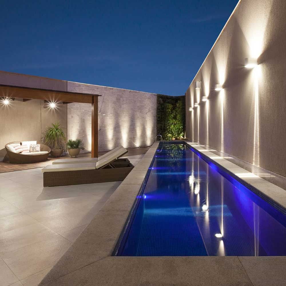 s.luce Ixa LED wall lamp adjustable angle indoor & outdoor IP44