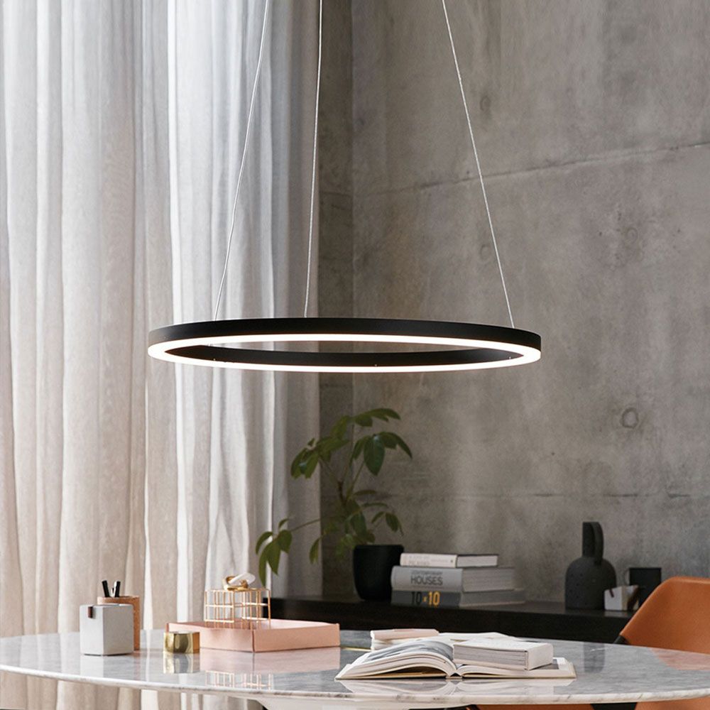 s.luce LED ring hanging lamp Ø 80cm