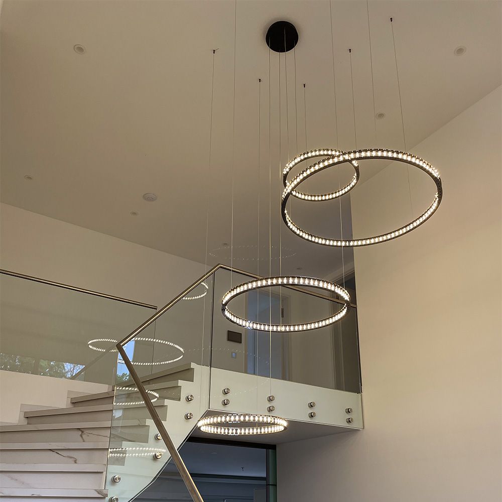 s.luce Atom Ring LED hanging lamp Dimmable