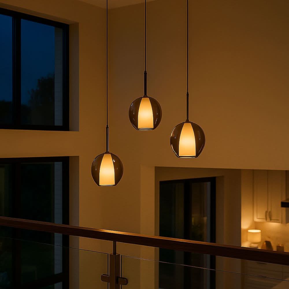 s.luce Belluna gallery light 3-light Ø 40cm canopy