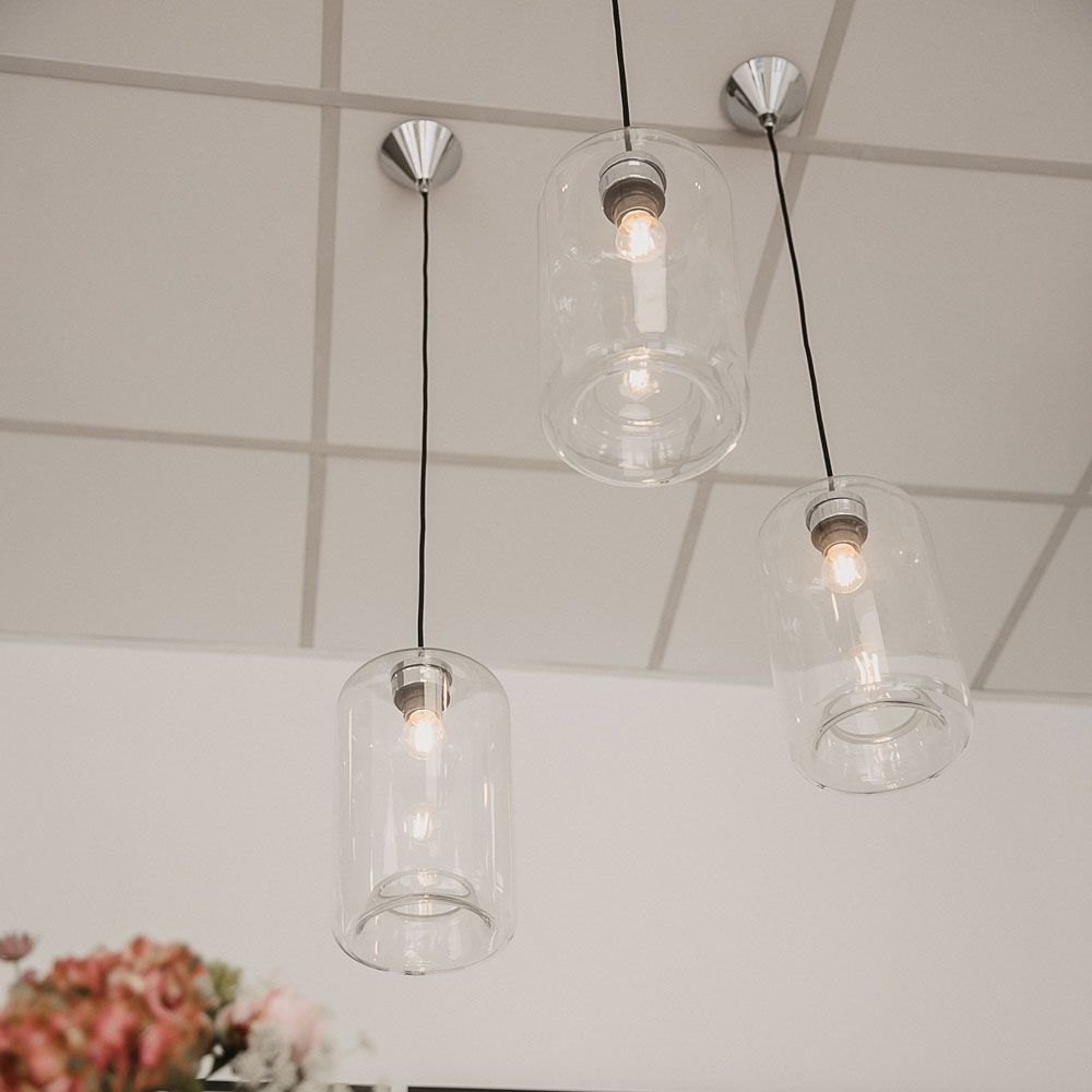 s.luce Cruet glass pendant light Up & Low