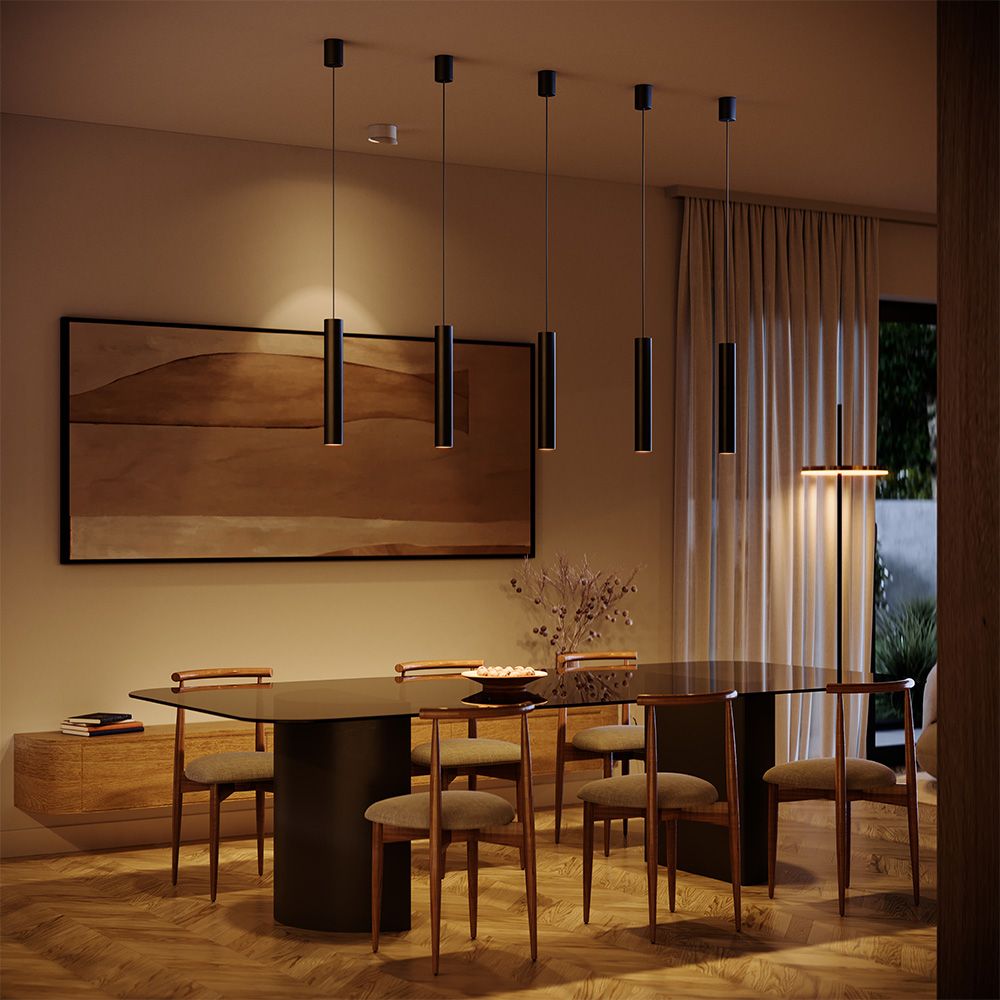 s.luce Modern hanging lamp Crutch cylinder shape