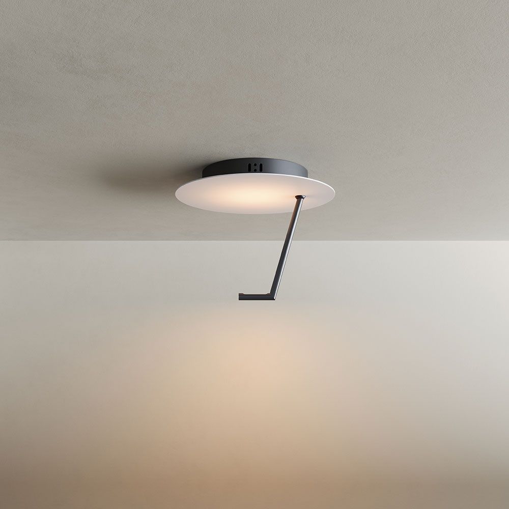 s.luce Hook LED wall and ceiling lamp
