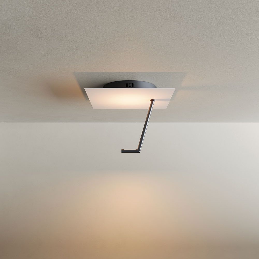s.luce Hook LED wall and ceiling lamp