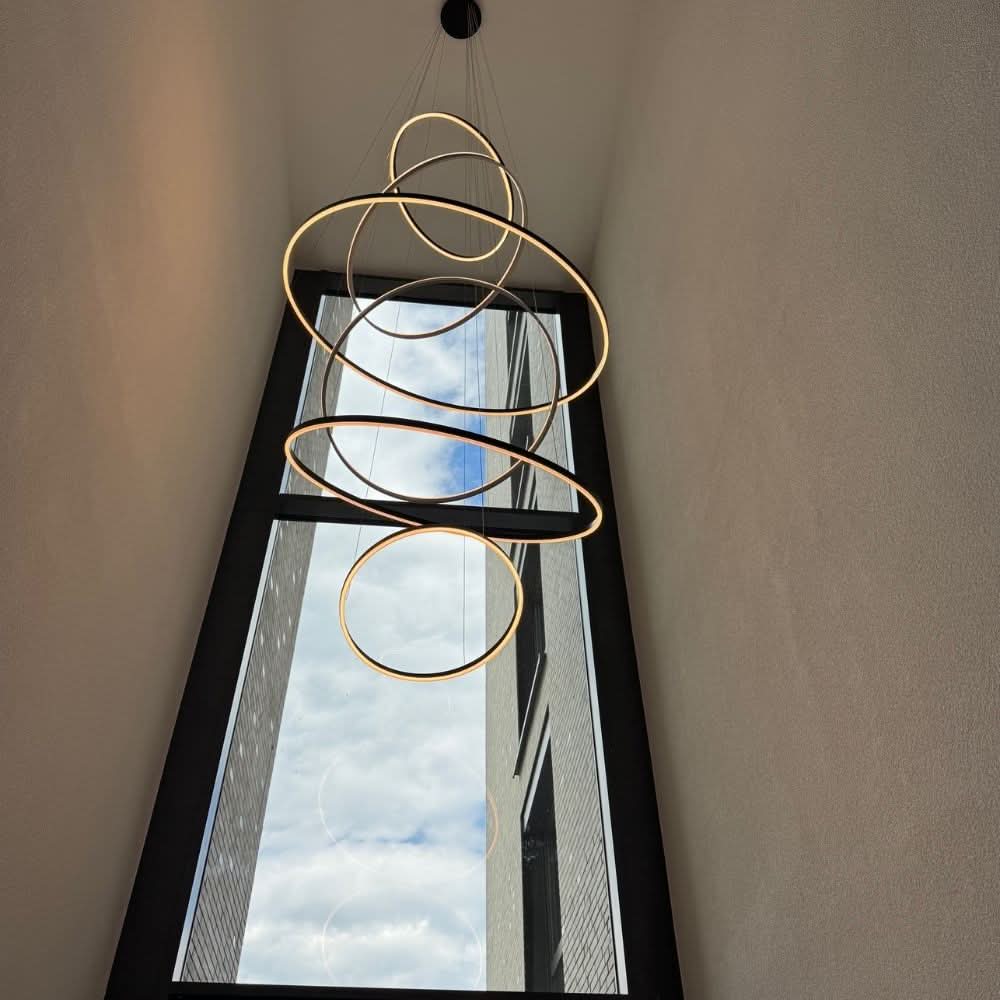 s.luce LED ring pendant light Ø 150cm