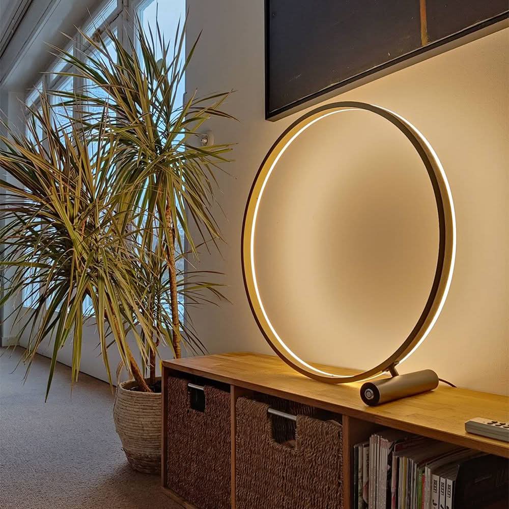 s.luce LED ring table lamp direct or indirect