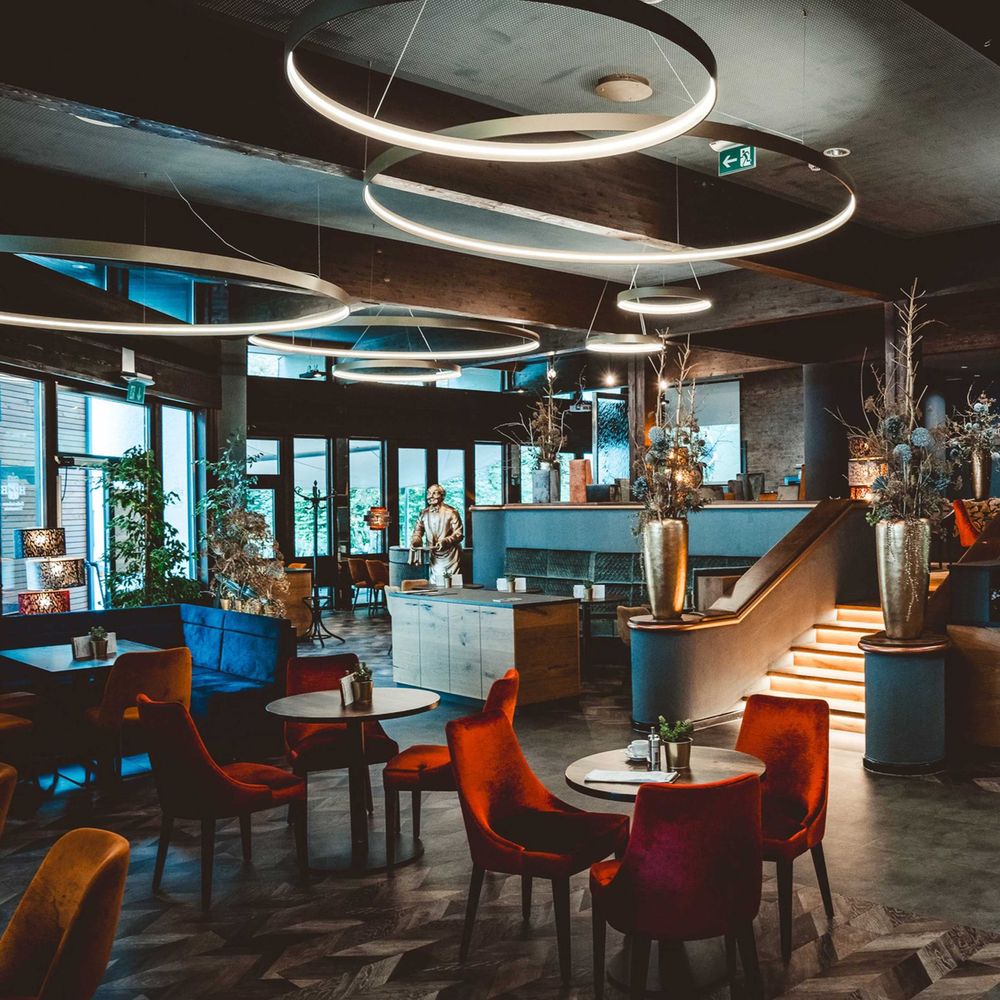 s.luce Made LED ring XL pendant light Ø up to 230 cm Dimmable RAL