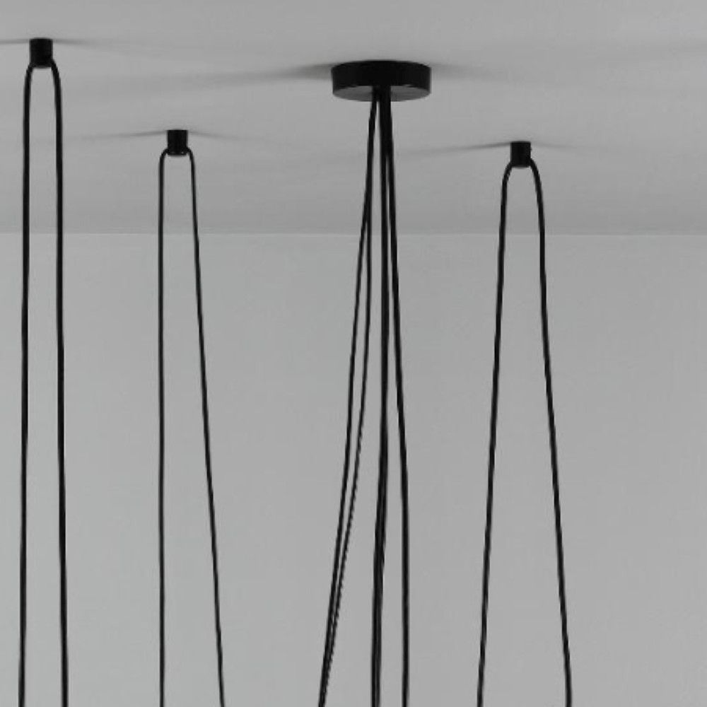 s.luce Modular multiple canopy 1-6 outlets Ø 15cm