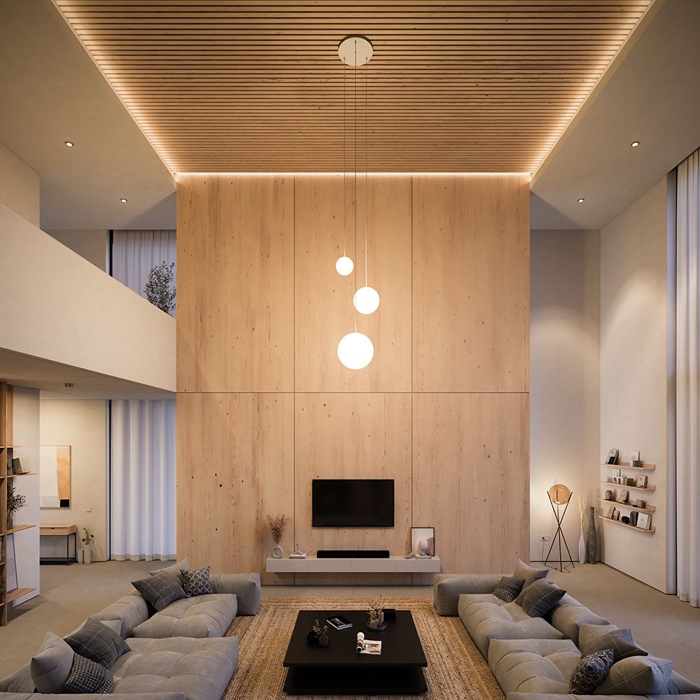 s.luce Orb 3-light modular gallery lamp