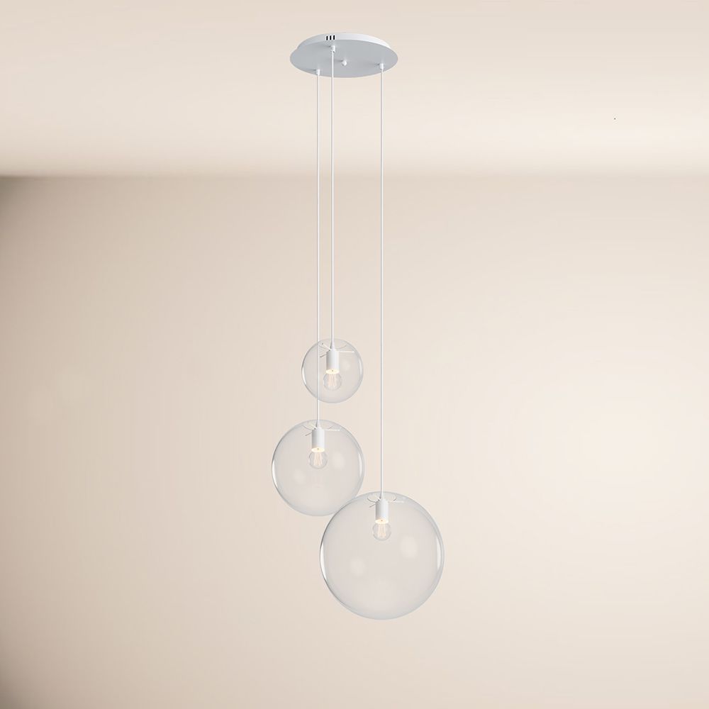 s.luce Orb 3-light modular gallery lamp