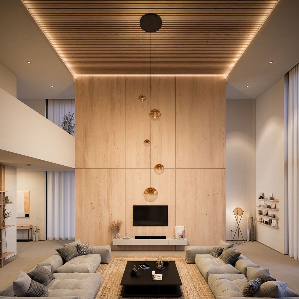 s.luce Orb 5-light modular gallery lamp