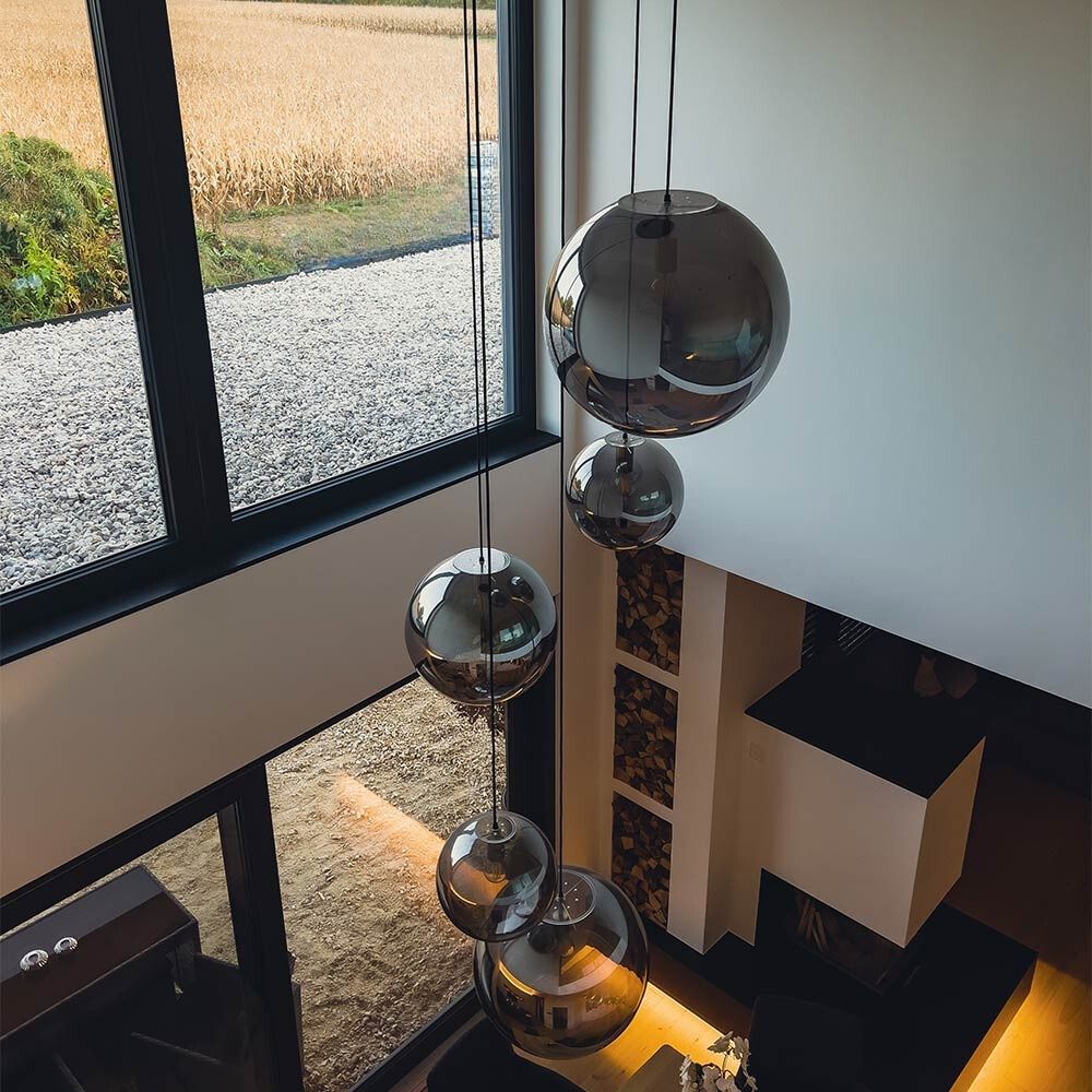 s.luce Orb gallery light 12-light modular