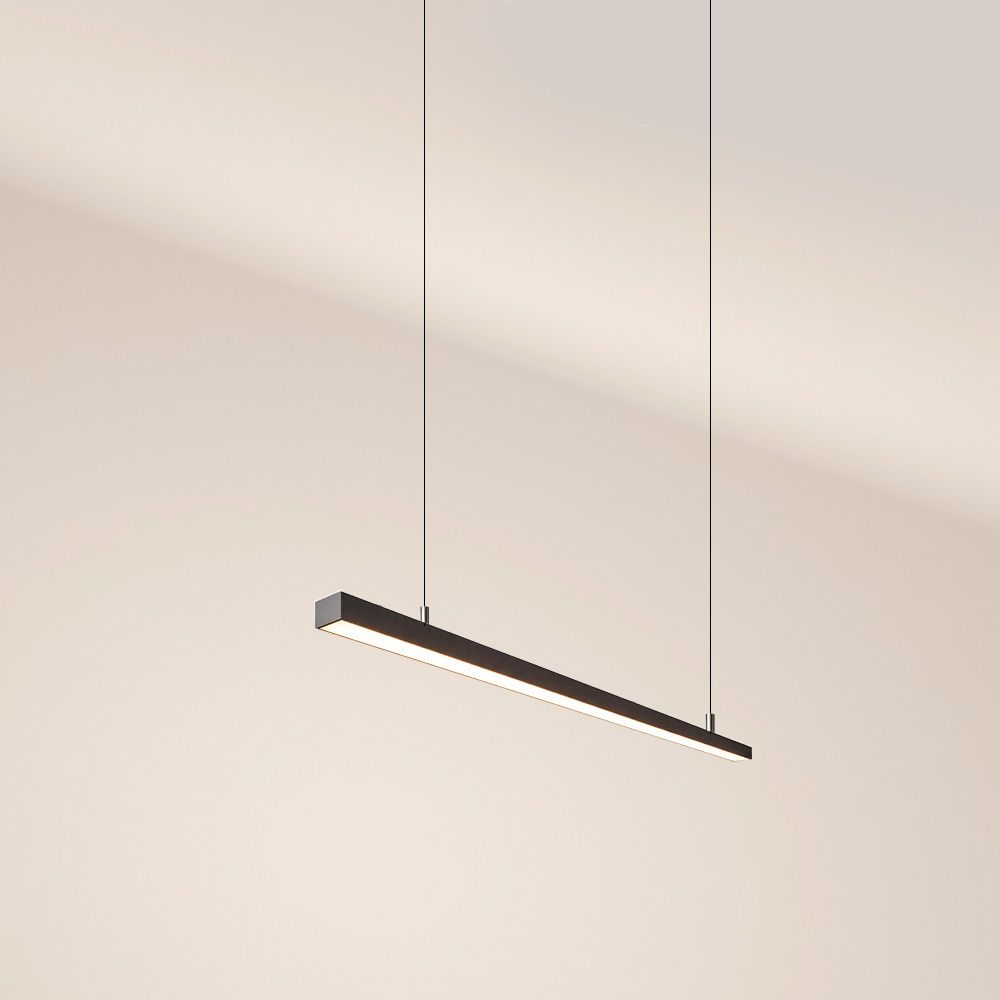 s.luce LED linear luminaire Office pendant lamp XL made to measure 4000K