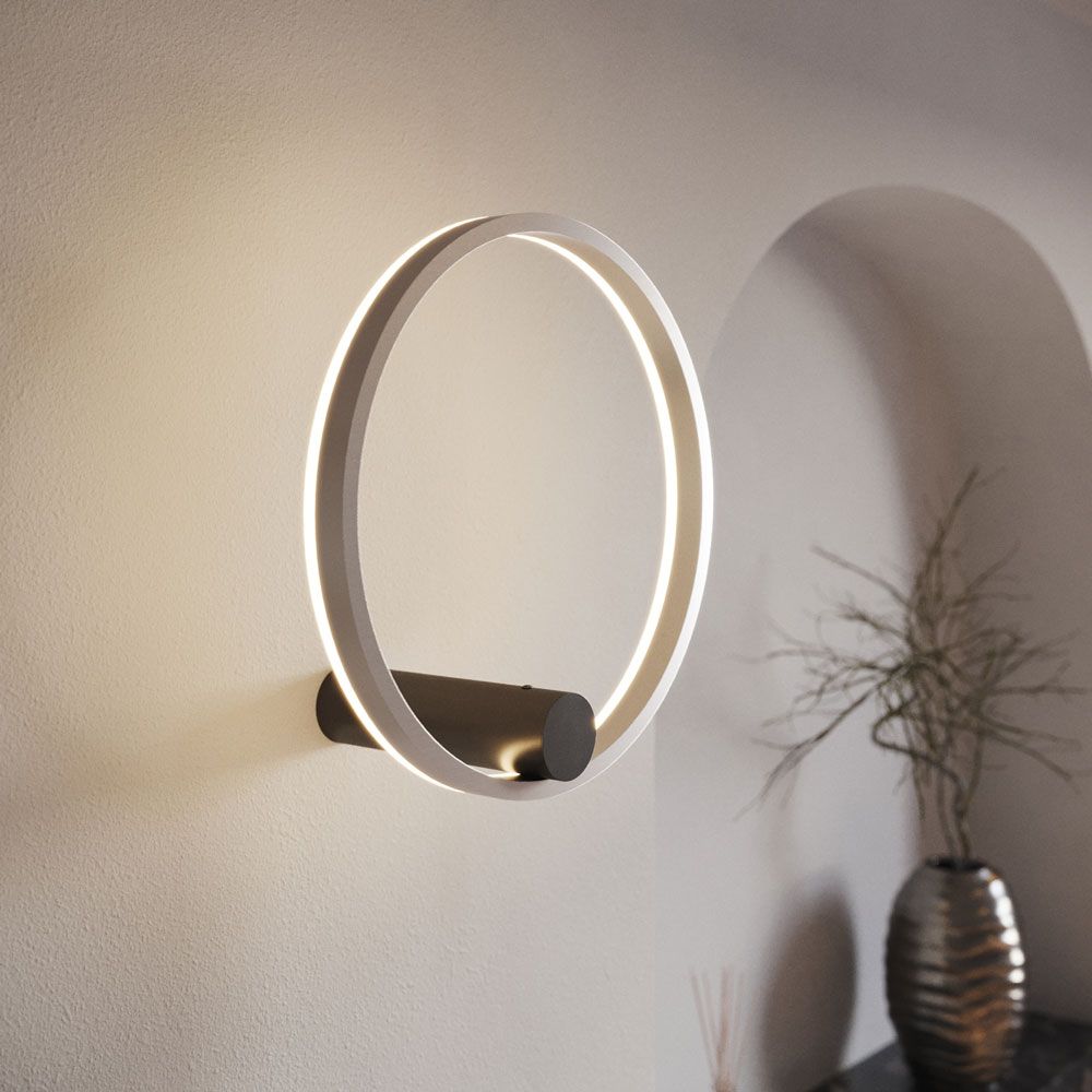 s.luce Ring Air LED wall & ceiling light Ø 40cm round indirect