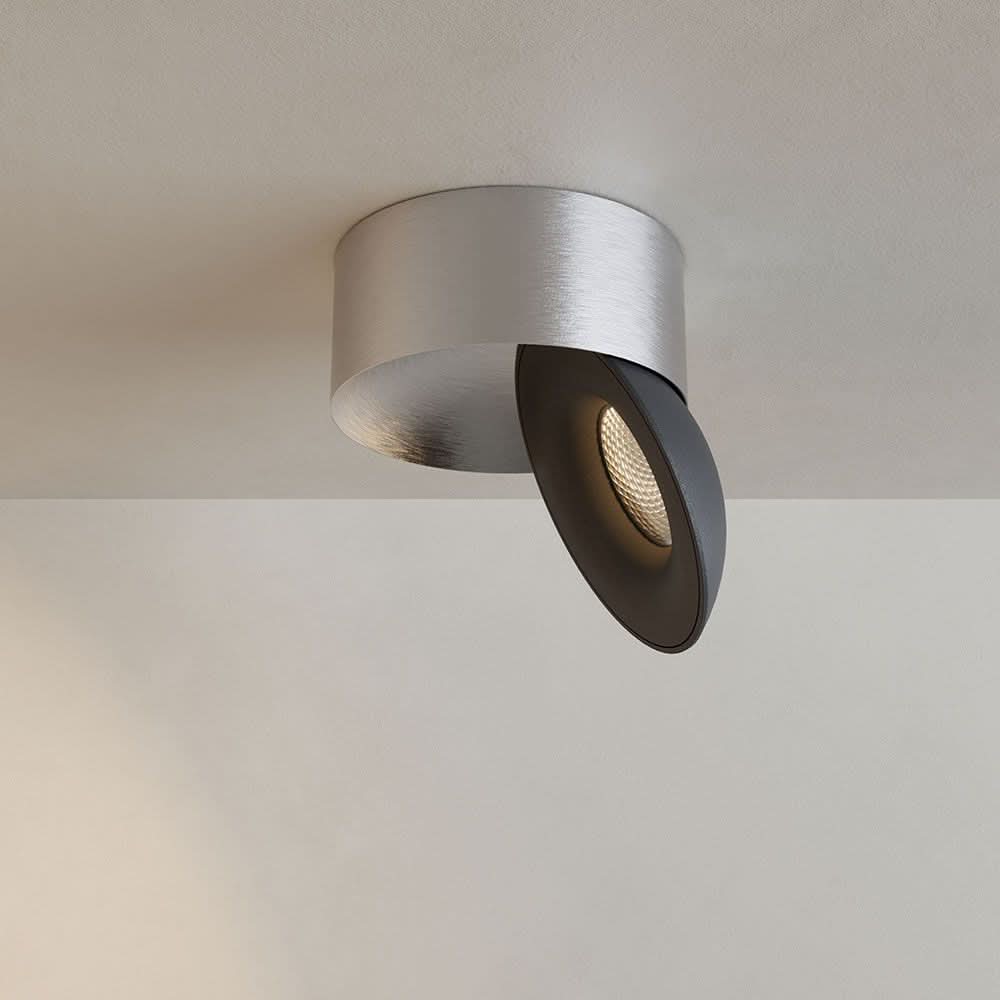 s.luce Santa Neo LED ceiling spotlight swivel & dimmable
