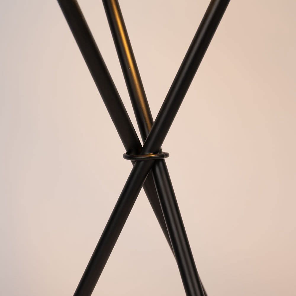 s.luce Orb Axis glass table lamp tripod 20cm