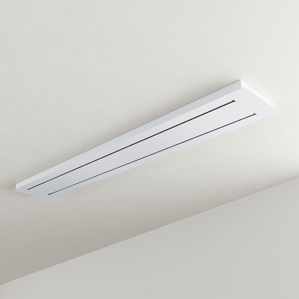 s.luce Velo dining room lamp 5-flame 2-row 160cm Ø 18/20/25cm