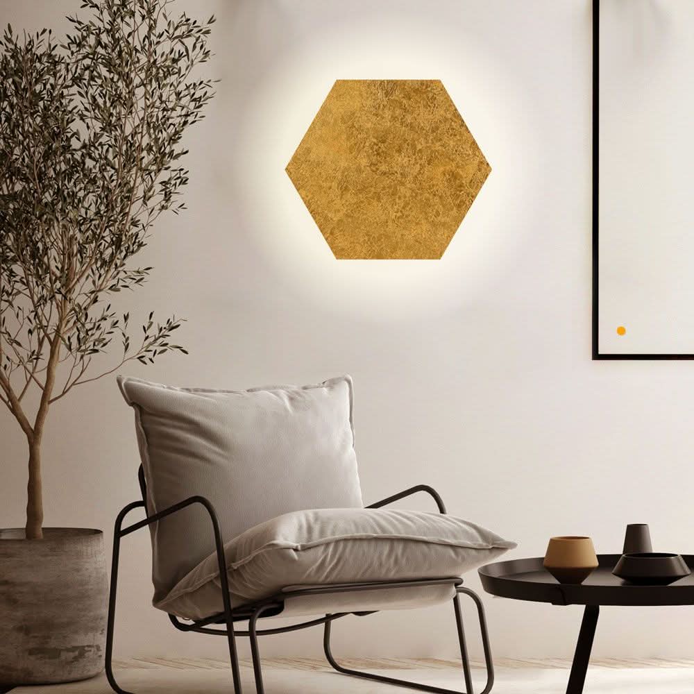 s.luce Hive indirect LED wall light