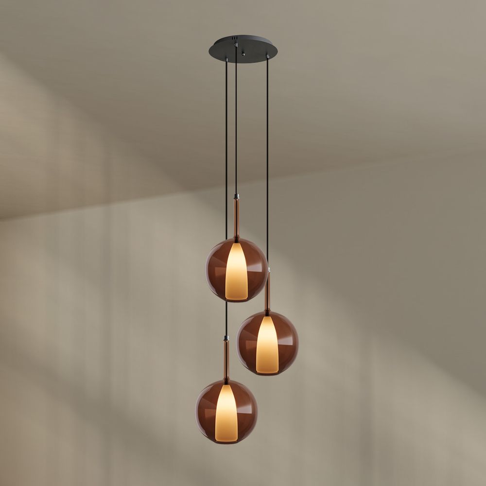 s.luce Belluna gallery light 3 luces Ø 40cm dosel