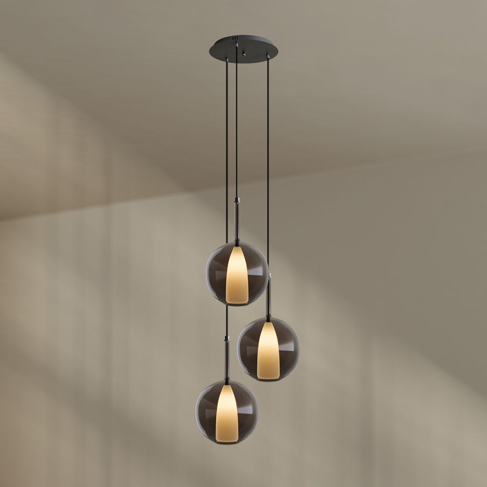 s.luce Belluna gallery light 3 luces Ø 40cm dosel
