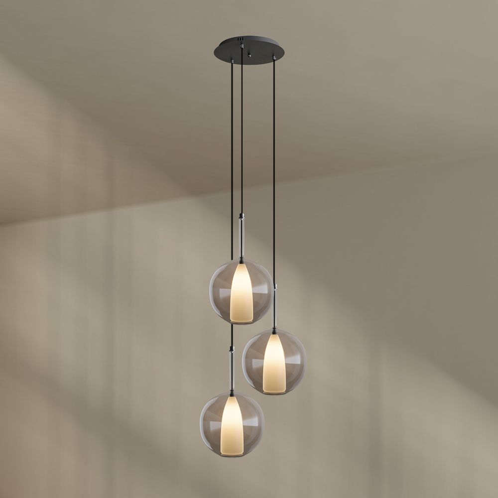 s.luce Belluna gallery light 3 luces Ø 40cm dosel