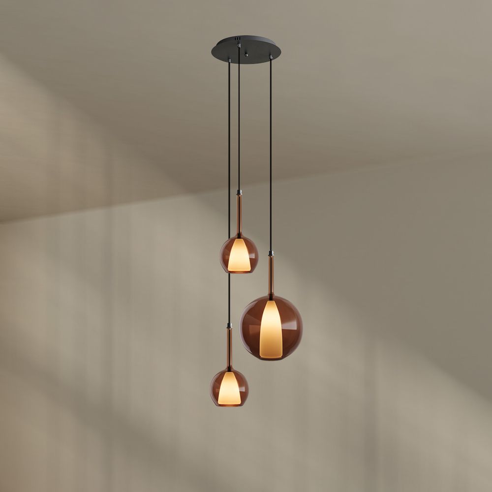 s.luce Belluna gallery light 3 luces Ø 40cm dosel