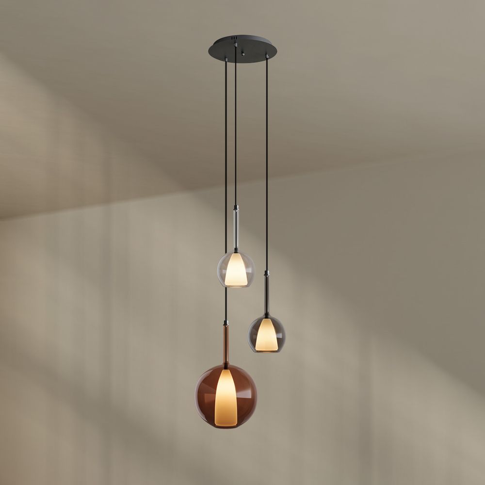 s.luce Belluna gallery light 3 luces Ø 40cm dosel