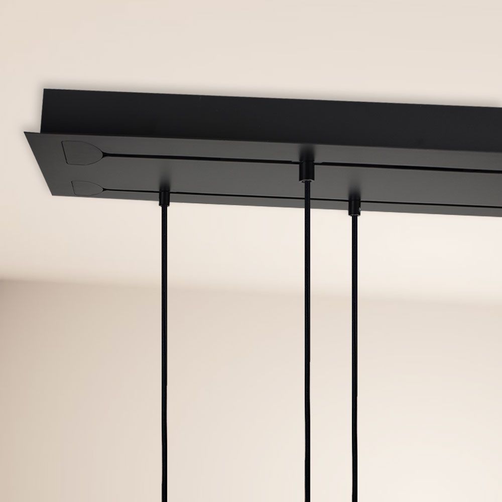 s.luce Echos lámpara de mesa 3 luces 120cm Ø 18/25cm